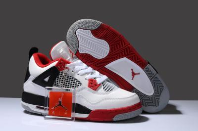 cheap air jordan 4 leather women's shoes cheap no. 177